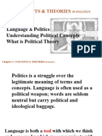 Concepts Theories in Politics