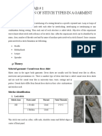 Blazer Parts and Stitch Codes Guide | PDF