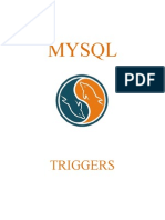 Tutorial MySQL - Triggers