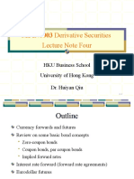 Derivatives - 4 - MFIN - Currency Contract Interest Rate Forward and Futures