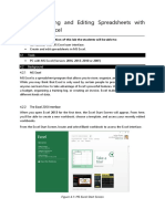 Lab 04: Creating and Editing Spreadsheets With Microsoft Excel