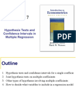 Hypothesis Tests and Confidence Intervals in Multiple Regression