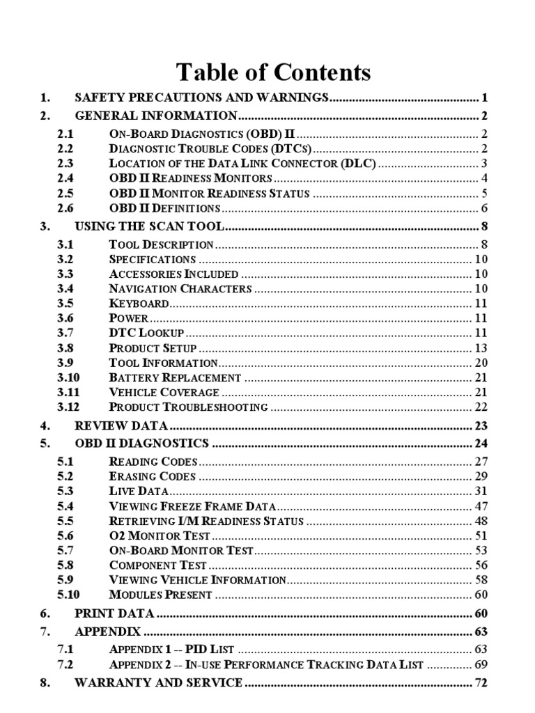 Harbor Freight CenTech CAN OBD II Code Reader EOBD Scanner 98614