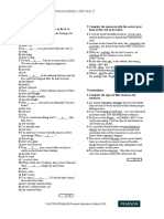 Intermediate Unit Test 2: Grammar