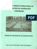 Analisis y Dise o Estructural de Edificacion de Alba Ileria Confinada