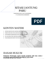 Materi Training Resusitasi Jantung Paru