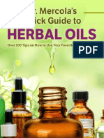Dr. Mercola's Quick Guide to Herbal Oils - Over 100 Tips...