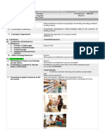 Daily Lesson LOG School: Grade Level:: Teacher: Health Teaching Dates/Time: Quarter