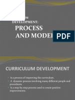 Chapter 1 Lesson 3 Curriculum Development Process and Model