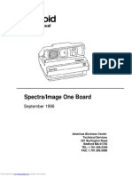 Spectra/Image One Board: Repair Manual