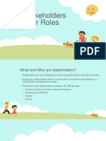 IEP Stakeholders and Their Roles: Michelle Lau