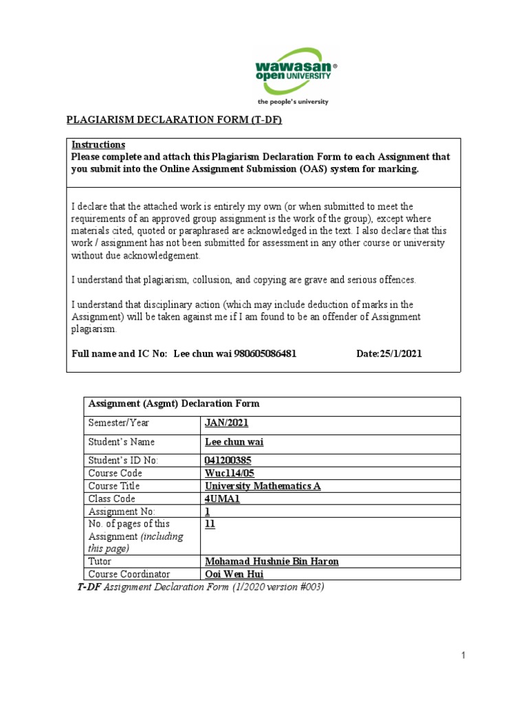 4uma1 041200385 Tma1 | PDF | Plagiarism | Intellectual Works