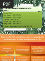 Evaluasi Pembelajaran Ips SD