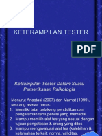 Keterampilan Tester