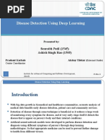 Disease Detection Using Deep Learning: Sourabh Patil (1545) Ashish Singh Rao (1505)