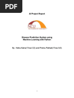 AI Project Report: By: Neha Kalra (17csu122) and Prerna Pathak (17csu143)