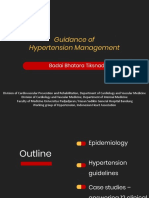 Guidance of Hypertension Management: Badai Bhatara Tiksnadi