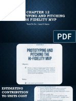 Chapter 12 Prototyping and Pitching The Hi Fidelity Model