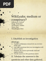 Download WikiLeaks Powerpoint by hennib SN51025489 doc pdf