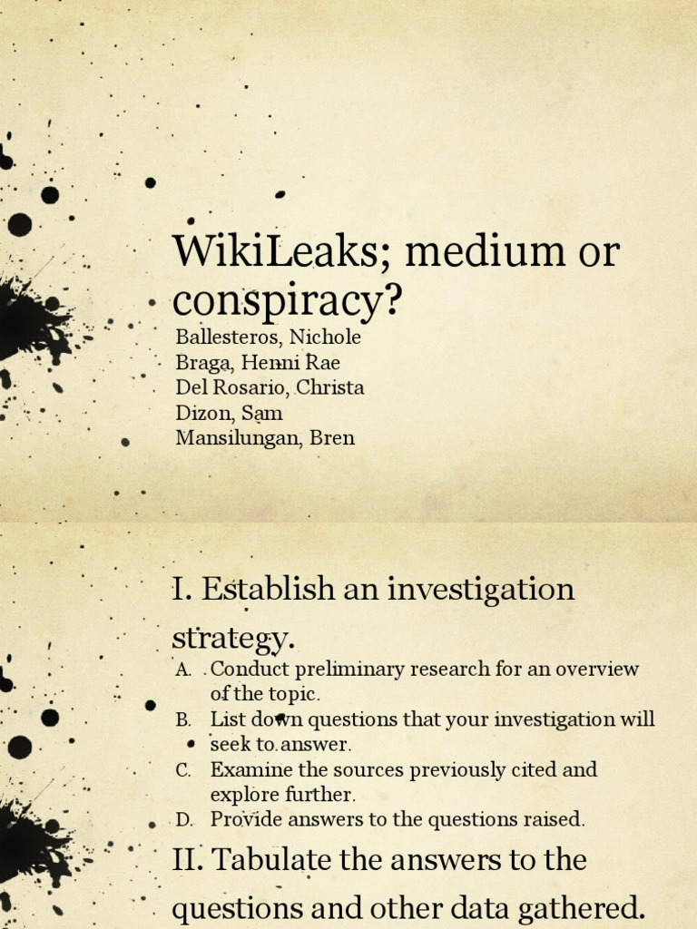 Wikileaks presentation 04 picture