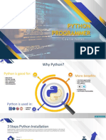 Python Course Notes Section 1-7