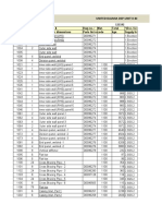 Pos. Quantity Designation & DWG No. / Mat. Total ) Doc. For No. Code and / or Dimensions Parts List Nocode Kgs. Supply From
