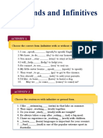 Gerunds and Infinivites