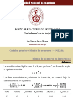 Diseño de Reactores No Isotérmicos - Pi225a - 20202