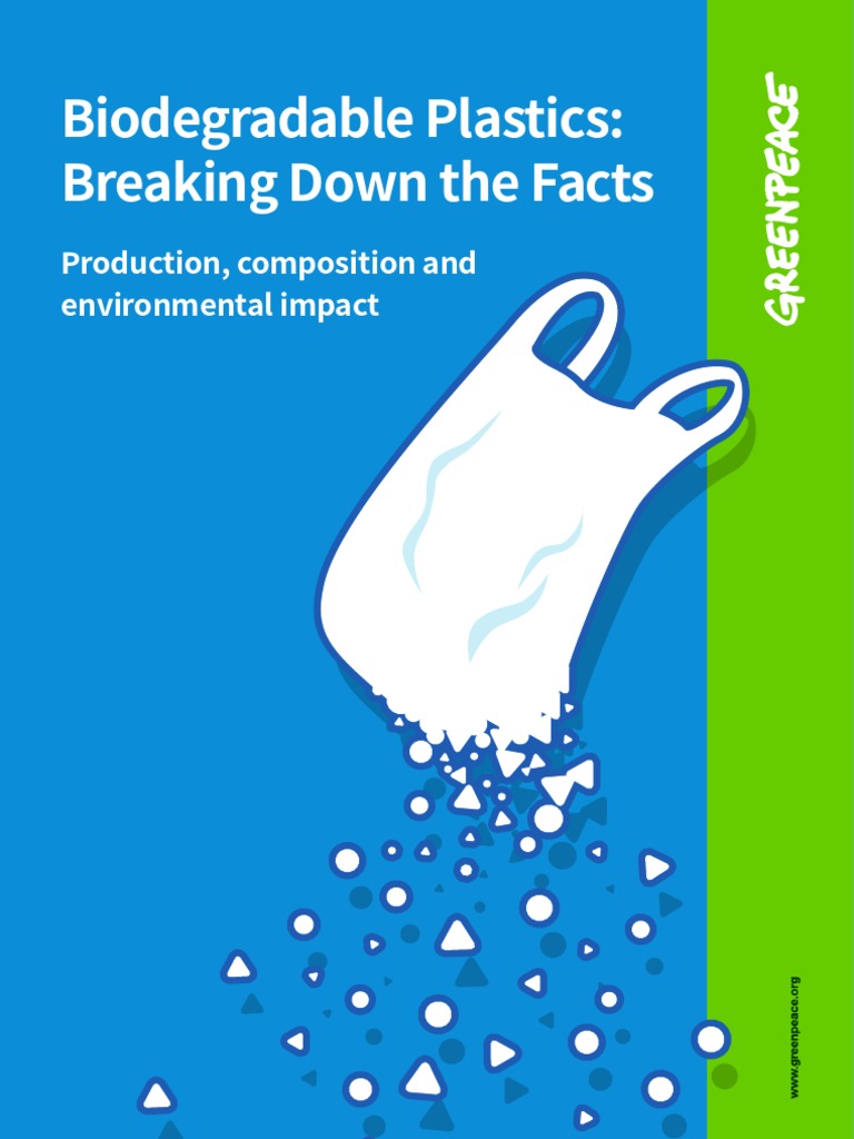 84075f56 Biodegradable Plastics Report | PDF | Biodegradation | Plastic