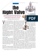 Pick The Right Valve