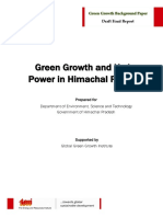 Green Growth and Hydro Power in Himachal Pradesh