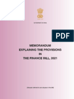 Finance Bill, 2021 PDF