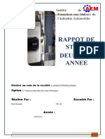 Rapport Stage 3rd0