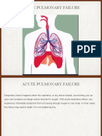 Acute Pulmonary Failure