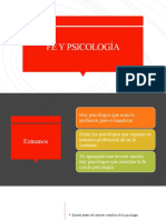 Fe y Psicología