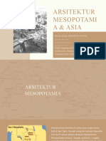 Arsitektur mesopotamia & Asia tengah
