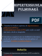 Hipertensiunea Pulmonară