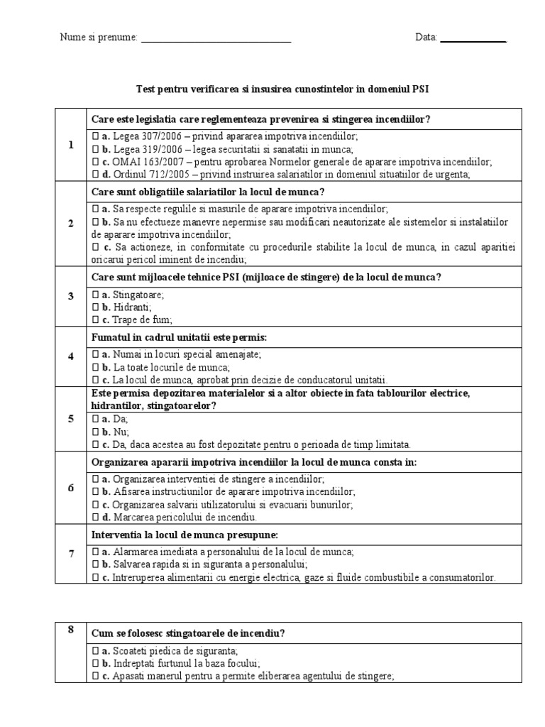 Test Psi - 2021 | PDF