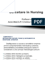 Cercetare in Nursing Curs 3-4