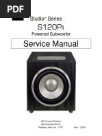 S120P Service Manual: Studio Series