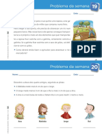 Caderno de Problemas Semanas 19 e 20