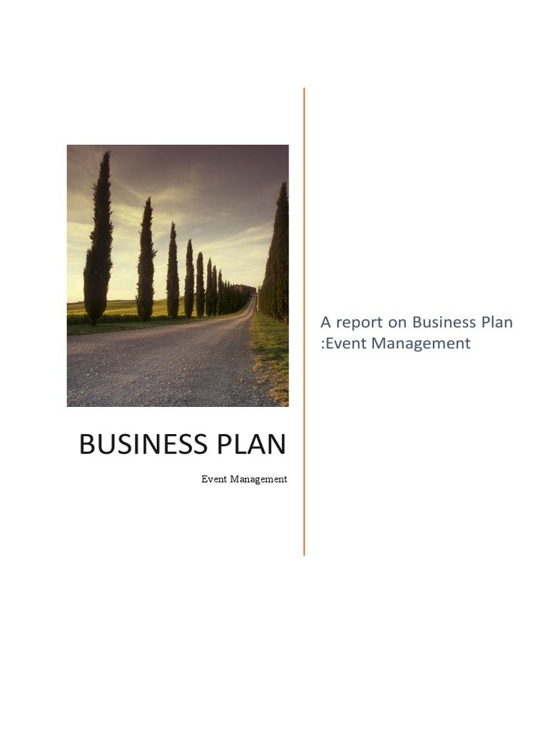 Event Management Business Plan Overview | PDF | Marketing Strategy ...