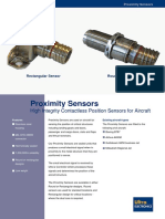 Proximity Sensors: High Integrity Contactless Position Sensors For Aircraft