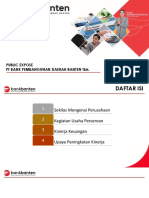 Public Expose PT Bank Pembangunan Daerah Banten TBK