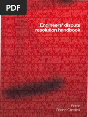 Engineers Dispute Resolution Handbook