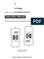 Instruction Manual: Digital Force Gauge