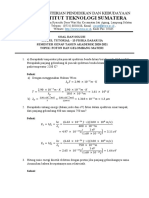 Soal Dan Solusi Tutorial 13