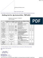 AIR DP Parameters