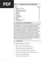 Unit 4 Communication Mediums: 4.0 Digital Data Transmission