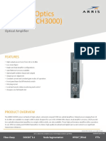 CH3000 FA3500 Optical Amplifier Data Sheet